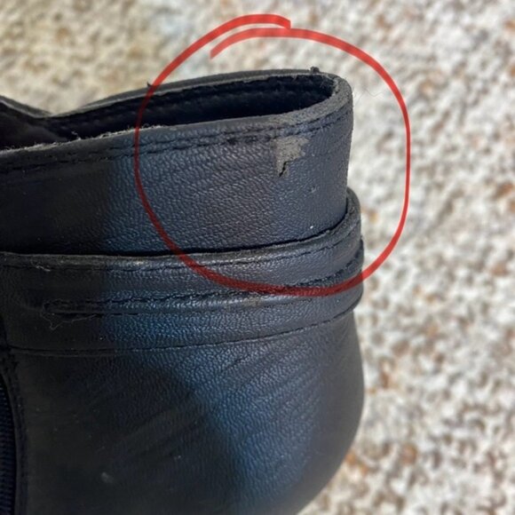 ALBERTO Womens Black Ankle Booties with Inner Zipper 2” heel - Picture 13 of 15